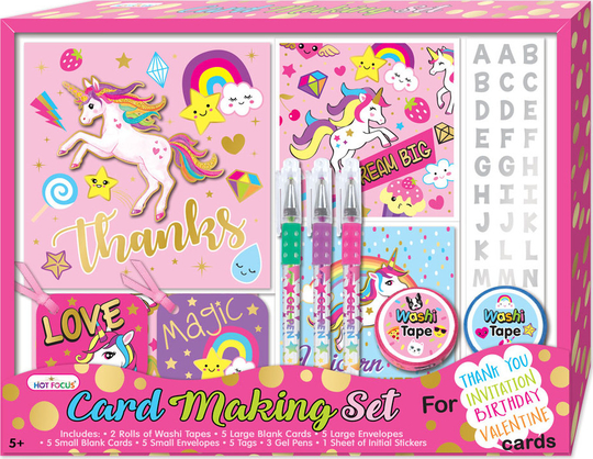 HOT FOCUS: MAGICAL UNICORN: GLOW IN THE DARK UNICORN (77 PCS)