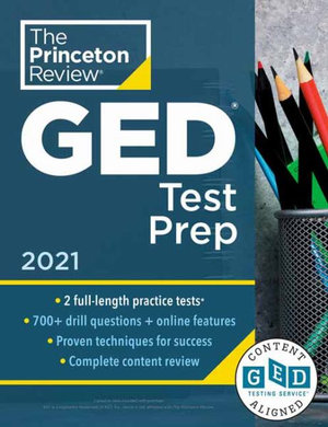 PRINCETON REVIEW, THE: GED TEST PREP, 2021