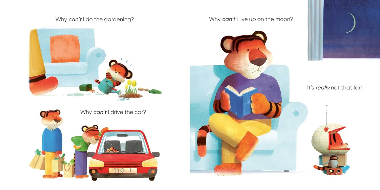 TINY TIGER SAYS WHY CAN'T I? - English