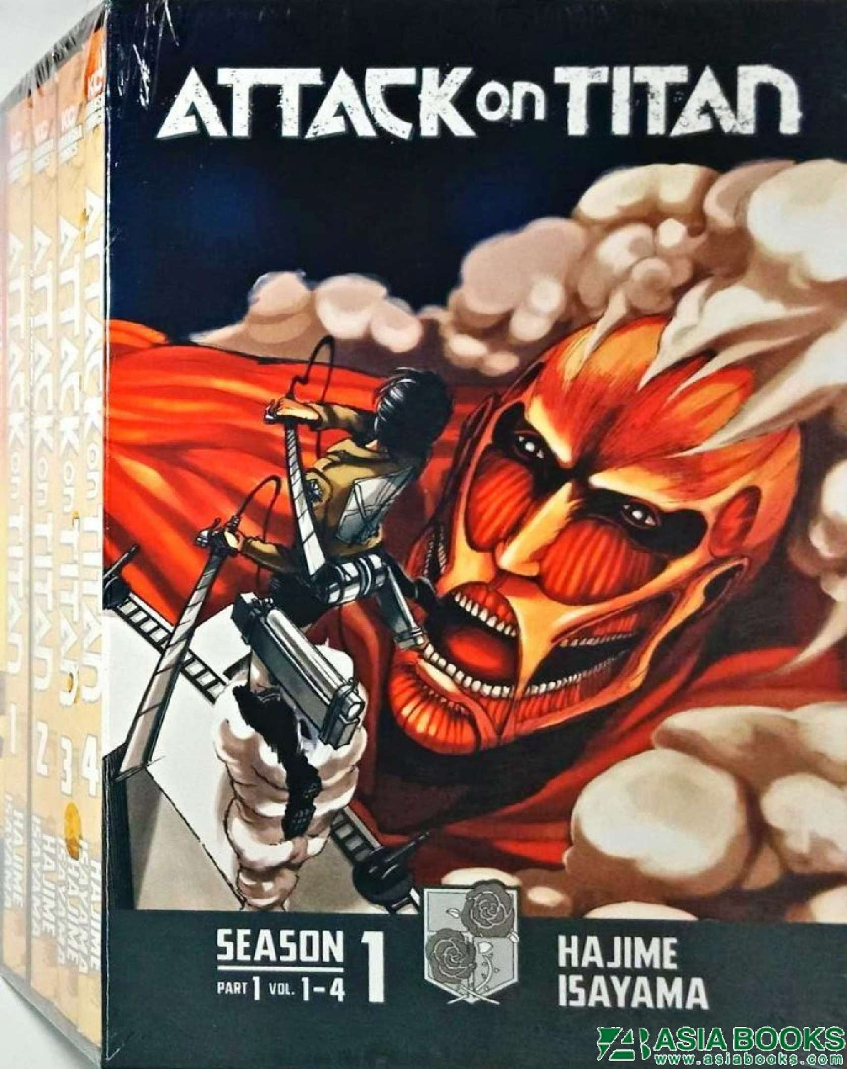 ATTACK ON TITAN SEASON 1 P.1 MANGA BOX SET - Thai
